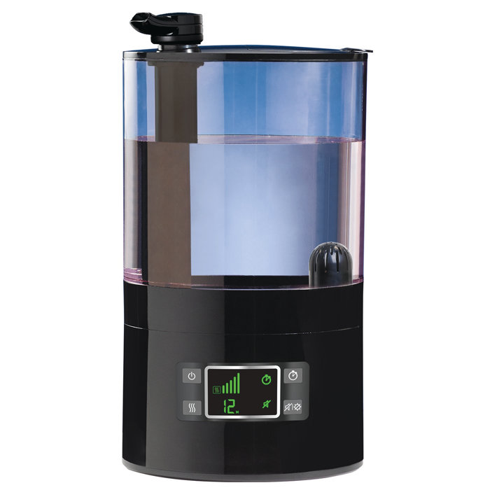 BreatheEasy 1.5 Gal. Cool Mist Impeller Tower Humidifier 100 Sq. Ft
